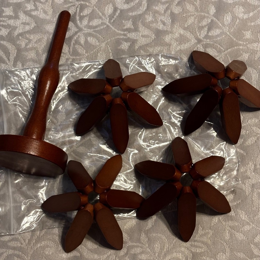 Wooden Tree Trivet‎ Set - Picture 5 of 8